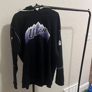 Black and Purple Utah Jazz Hoodie